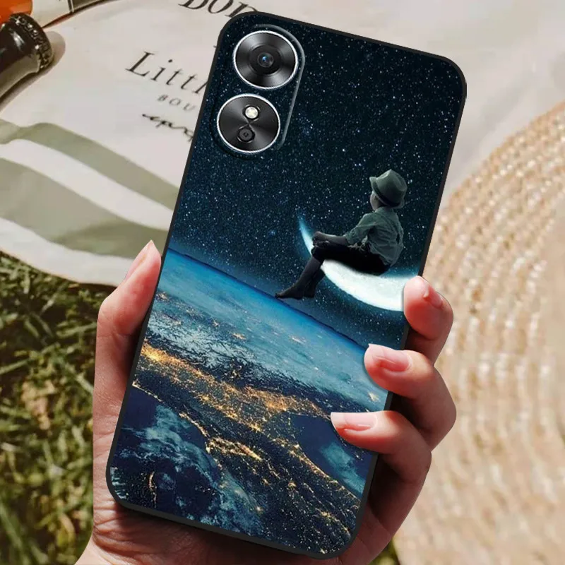 Premium Painted Soft Silicone Black Case Cover - Durable TPU Protective Coque