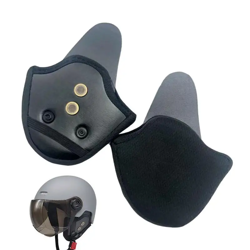 

Protective Ear Pads Removable Ear Muffs For Winter Ear Cover For Women PU Leather Sound Insulation Ear Warmers For Biking