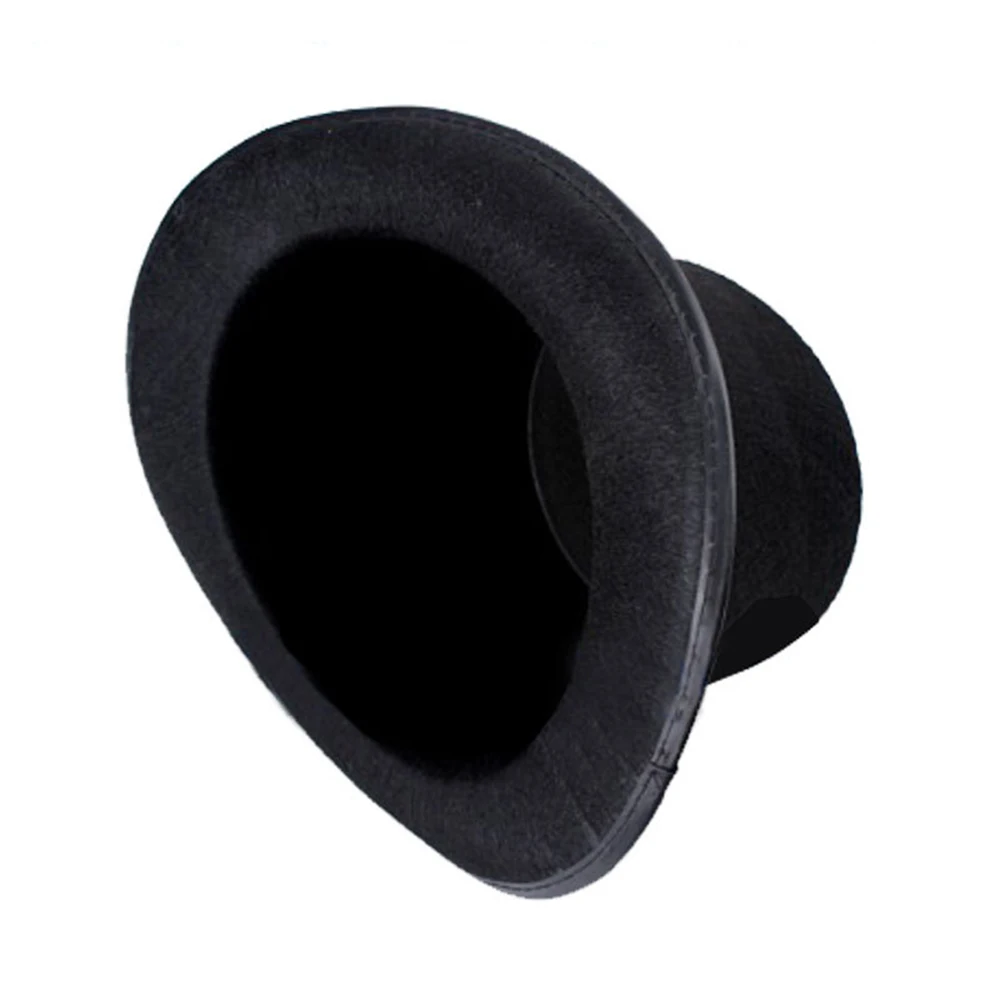 Cosplay Hat Cosplay Prop Accessories Magician Hat for Kids and Adults Christmas Costume Top Hat Polyester Fabric Prop for Dress Up Steampunk Coachman Theme