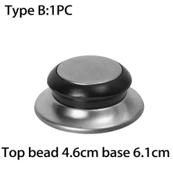 Heat-Resistant Universal Cookware Lid Handle - Black (Type-B(1pc))