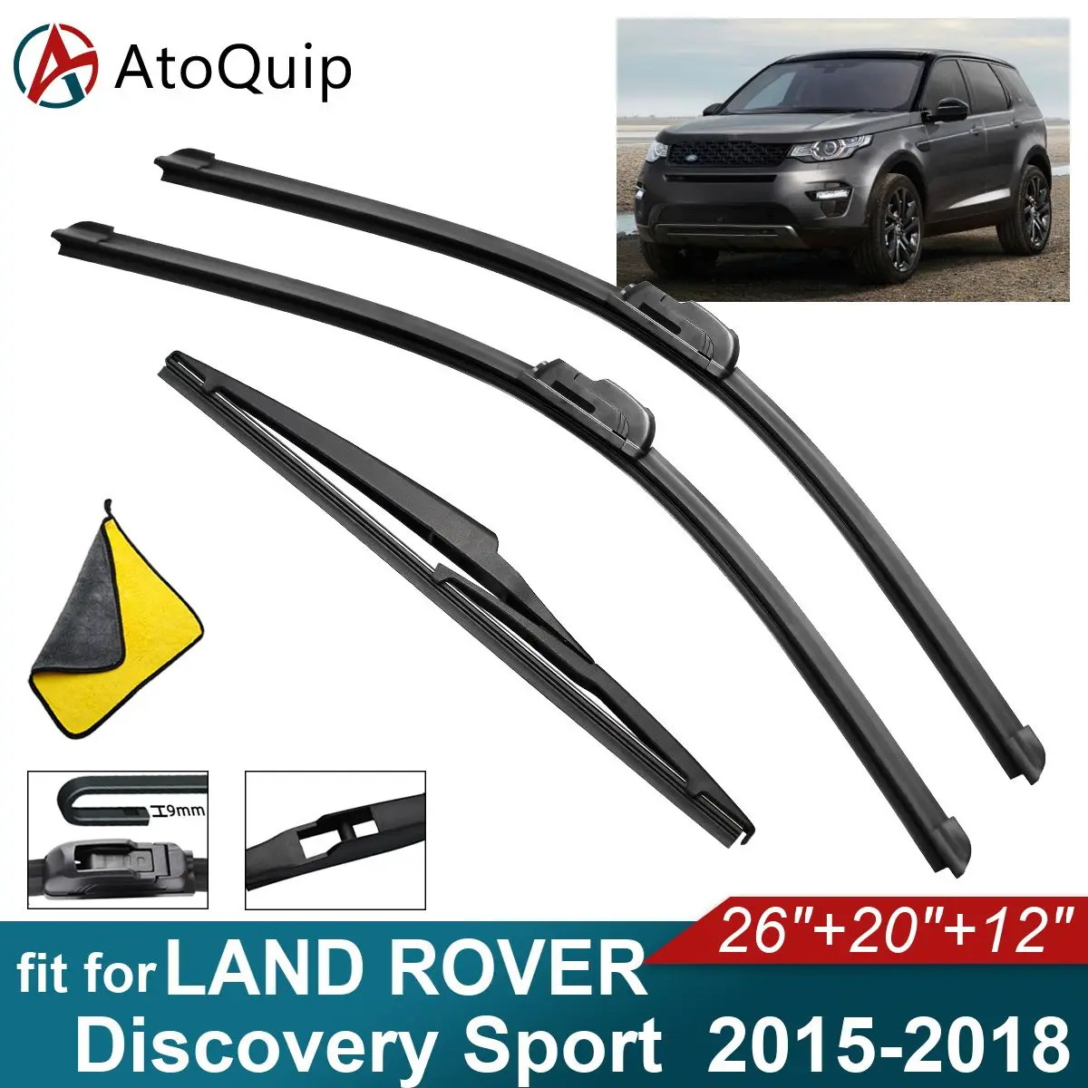

Задние щетки стеклоочистителя для LAND ROVER Discovery Sport