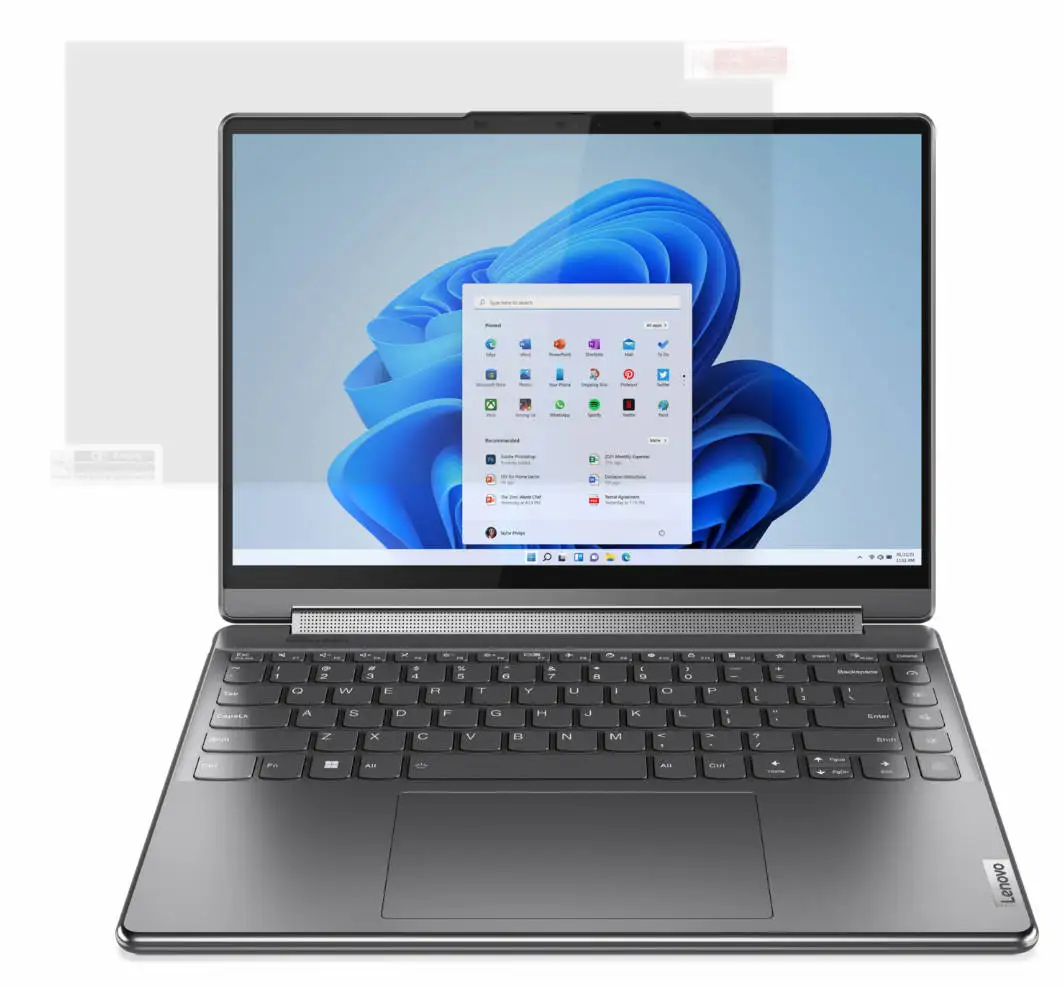 2pcs/lot for LENOVO Yoga 9i Gen 7 2022 / Yoga 9i Gen 8 2023 Ultra Clear