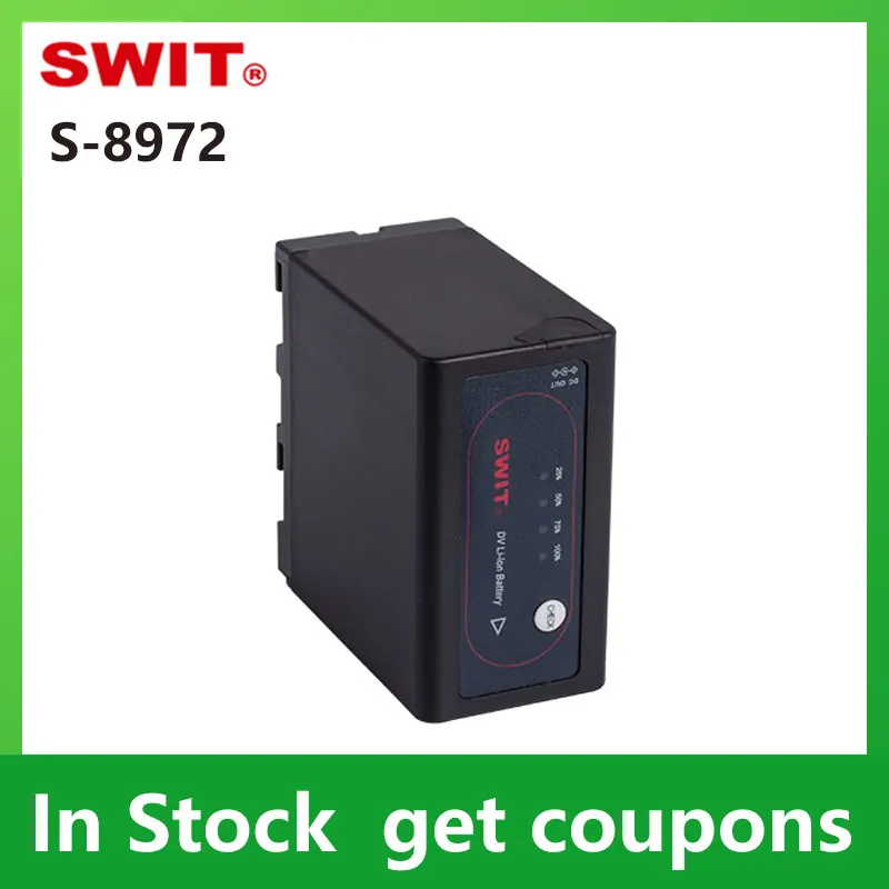 

SWIT S-8972 for SONY L Series DV Camcorder Battery Pack Rechargeable for Sony L-Series-style Lithium-ion Battery