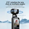 4K Ultra HD Pocket Action Camera 270° Rotatable Vlog Wifi Mini Sports Cam Waterproof Case Helmet Bicycle Travel Driver Recorder 6