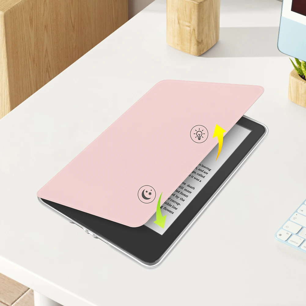 Acrylic Case Protective Shell for Kindle Paperwhite 12th Generation for Kindle Paperwhite Signature Edition 2024 7inch