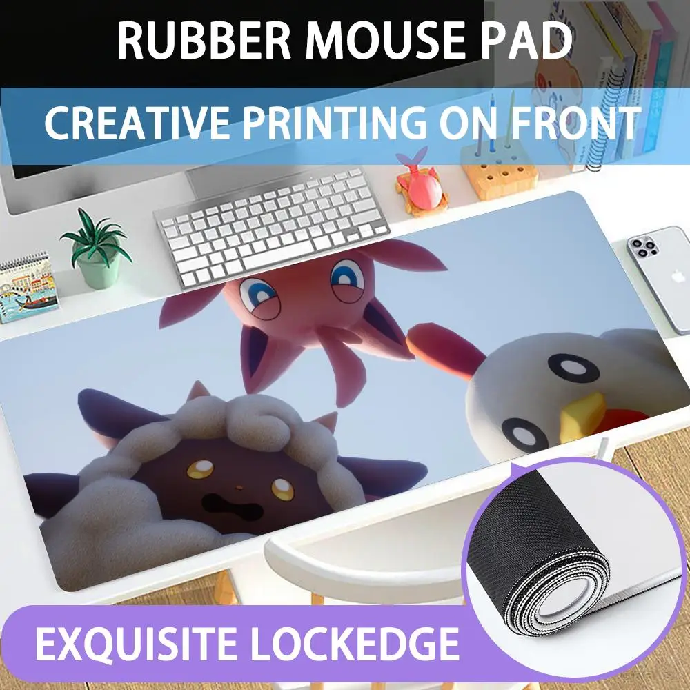 

Mouse Pad Large rubber mouse pad with lock edge computer gamer HD GamesPalworld printing desk pad keyboard pad