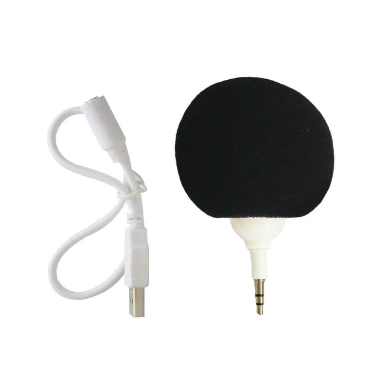 Portable USB Speaker 3.5mm Jack Sponge Ball Music Receiver Adapter for Mobile phone PC Laptop MP3
