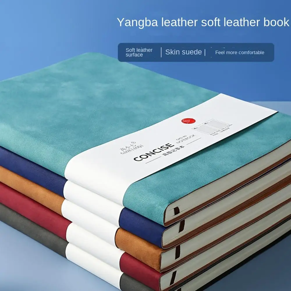 Vintage Sheepskin A6 Notebook and Journal – Thick Business Writing Paper, 2023 Weekly Planner & Diary Agenda