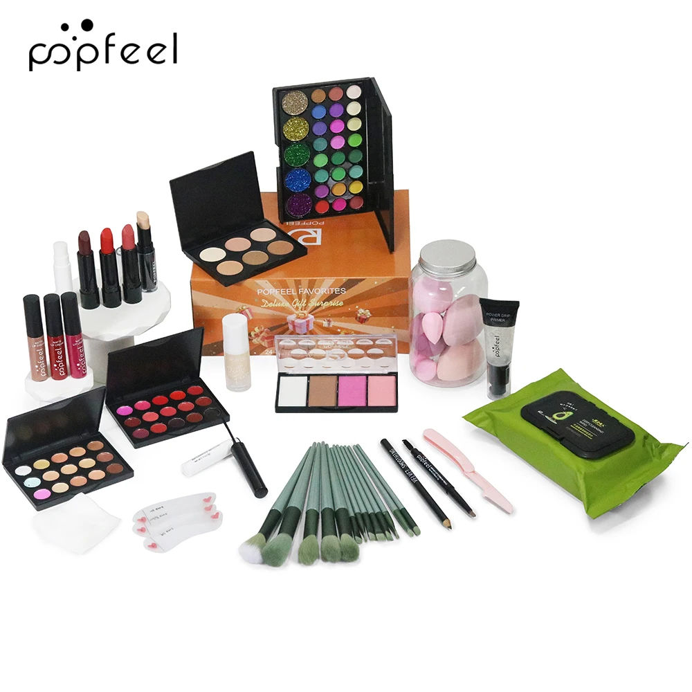 POPFEEL Favorites Surprise Makeup Kit, Full Kit Makeup Gift Set for Ladies, All In One Makeup Kit for Ladies Girls Teens 4