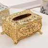 1PC European Style Tissue Box for Home Living Room Drawered Tissue Holder Hotel Paper Towel Storage Box 4