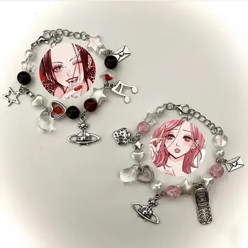 nana and hachi beaded bracelet y2k Handmade jewelry