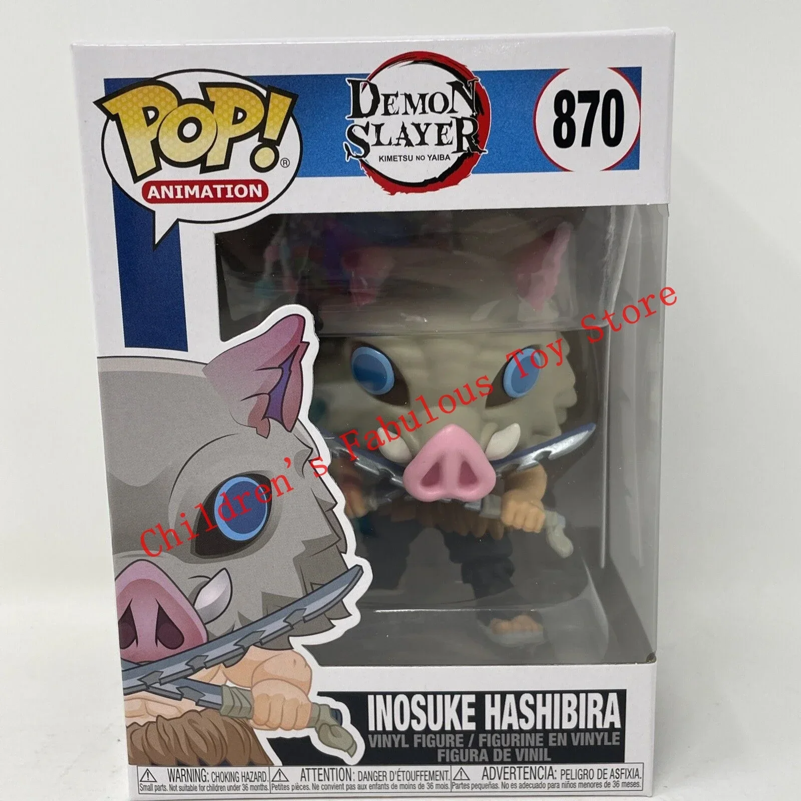 thumbnail image 1 of 2025 NUEVA colección de figuras de acción FUNKO POP Demon Slayer, modelo de juguete para niños, n.º 875, Inosuke, n.º 870, Muzan, n.º 871, Kamado, n.º 873, 1 of 5