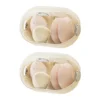 Wall Beauty Egg Storage Box Transparent Lid Shelf Organizer for  Pencils Sponge Beauty 1