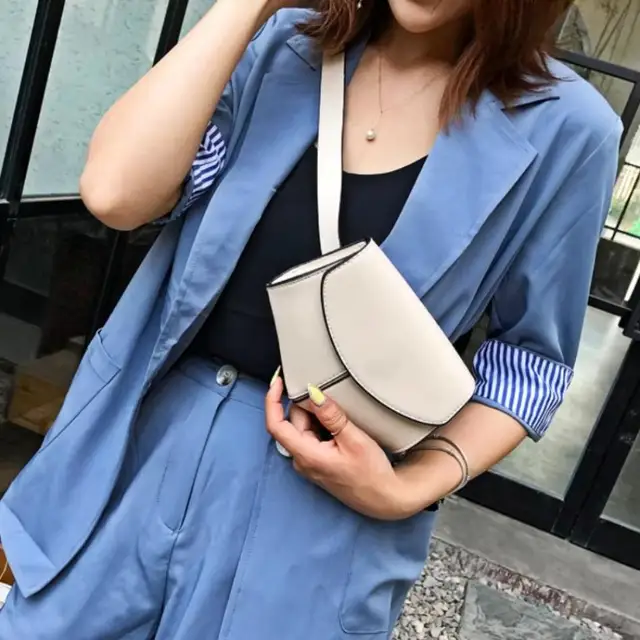 Fashionable Small Waist Bag Versatile Women Small Delicate Snake Skin Decorative Belt Saddle Bag Fashionable Sweater Belt Trendy 5