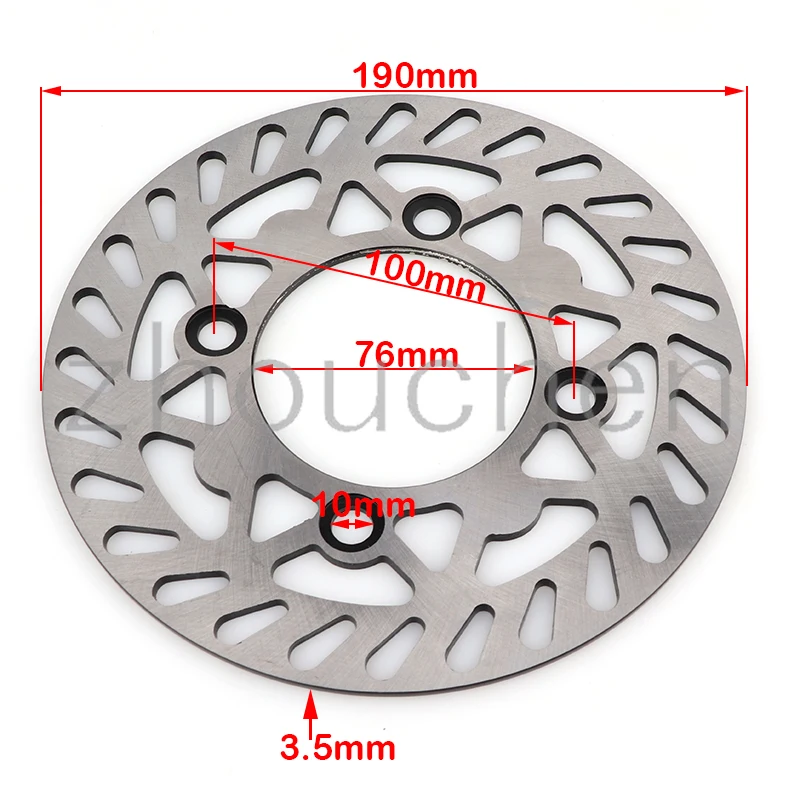 Front Rear 180mm 190mm 220mm 230mm disc brake disc plate for