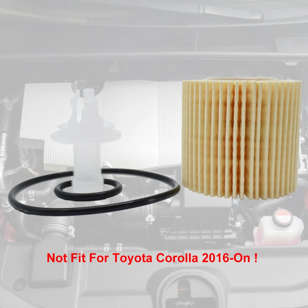 Oil Filter For Toyota Corolla 2010 2011 2012 2013 2014 1.8L I4 1798CC / 1800CC 2ZR-FE Engine Protector Accessories 04152-YZZA6 car oil filter car filter