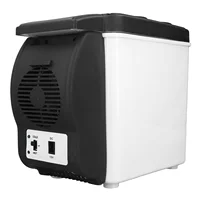 Réfrigérateur cosmétique 12V pour voiture, 37W, 6l, boîte à médicaments Portable à faible bruit, réfrigérateur cosmétique pour aliments 3