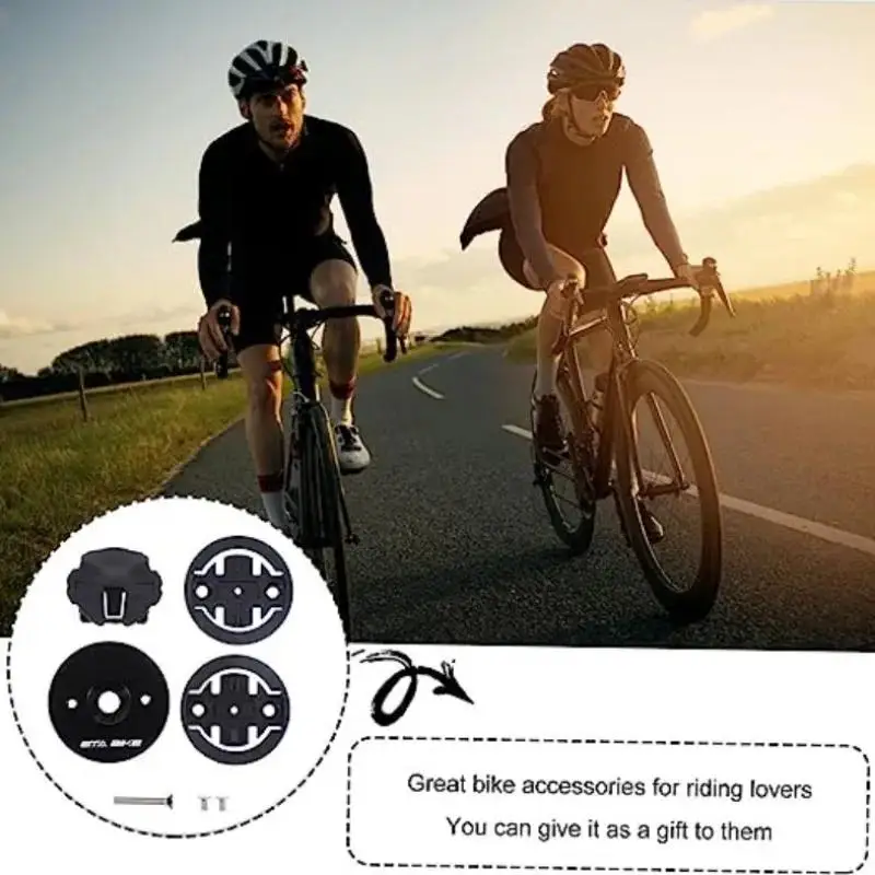 Bicycle computer Bike Computer Holder Stopwatch GPS Speedometer Mount Bracket Stem Top Cap Suitable for Garmin Edge and Bryton Cateye Bike Parts