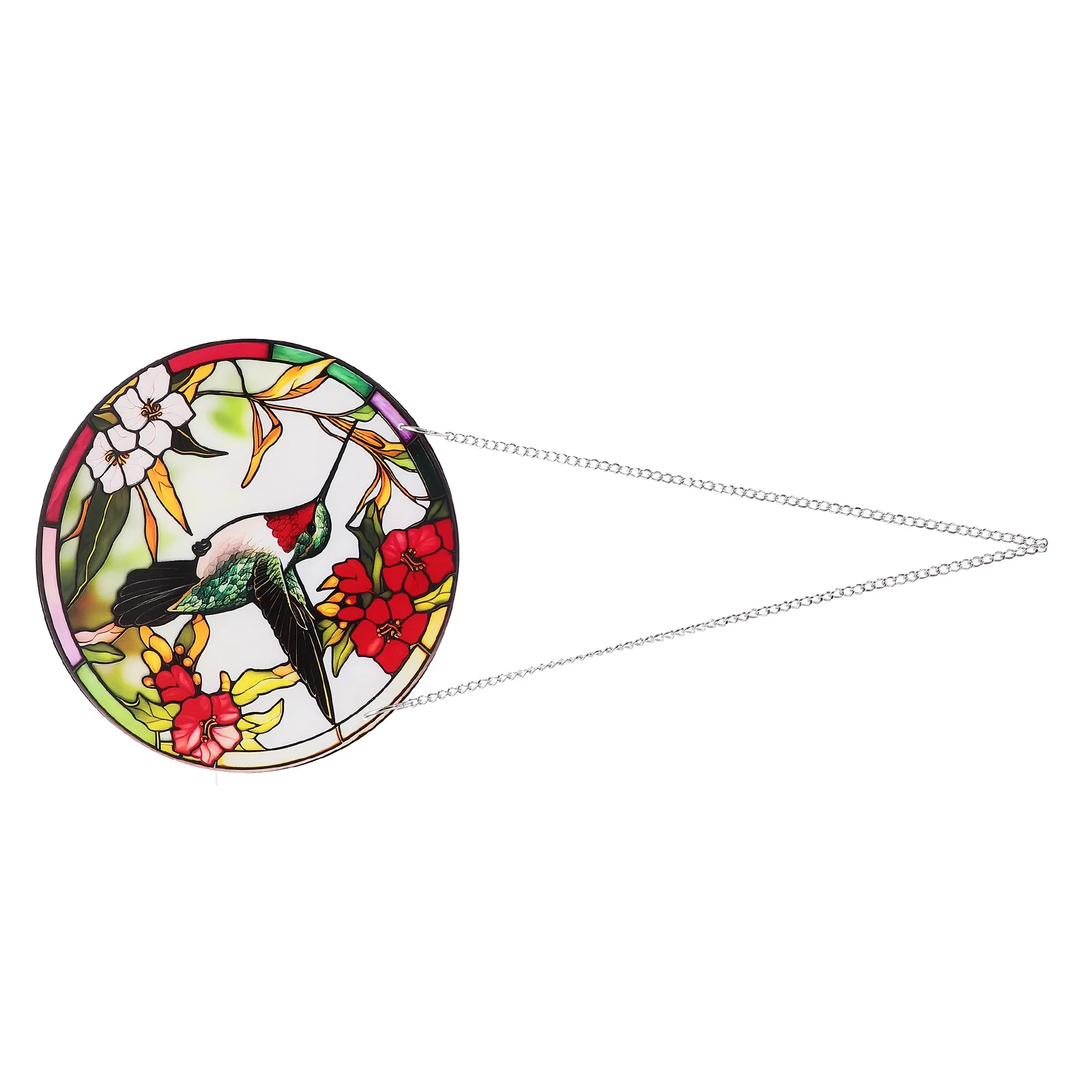 

Hummingbird Window Decoration Embellishments for Crafts Hummingbirds Decorations Porch Hanging Sign Indoor Iron Bedroom