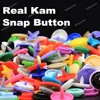 Wholesale 100Sets KAM Round Snaps Buttons T5 Plastic Press Button Fastener Snap For Clothes Accessories 35Colors 4