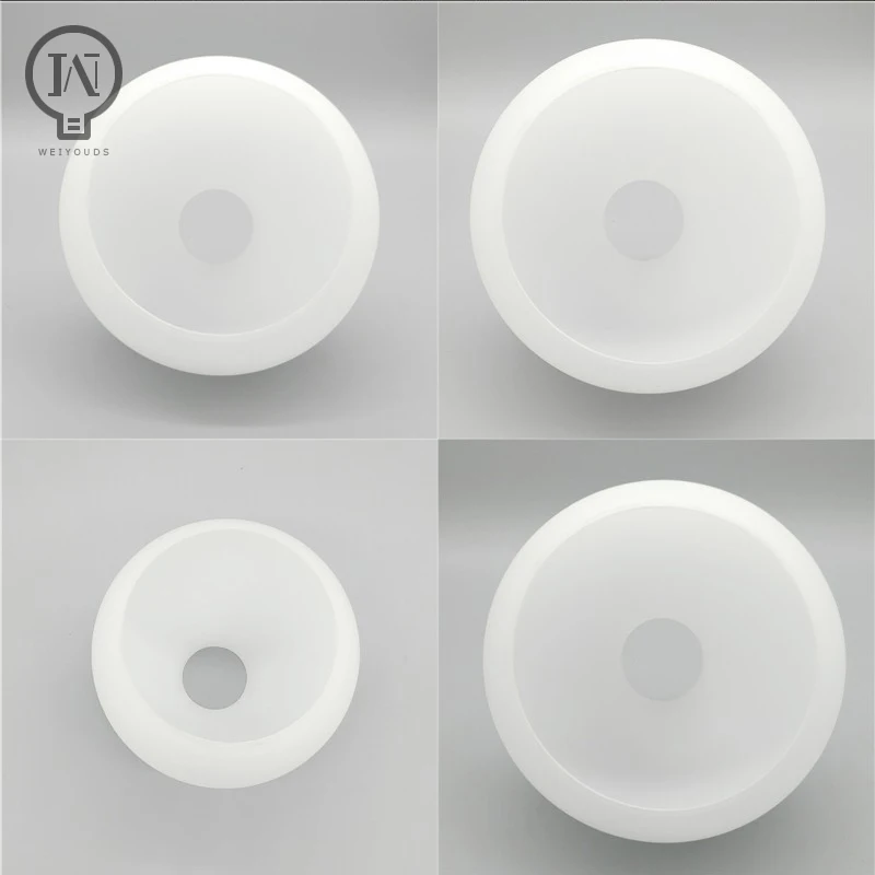 Globe Glass Lamp Shade D4cm D3cm Opening E27 E14 Milky Glass Lampshade Replacement Part Lighting Accessory for Chandelier glass lamp shade,lamp shade