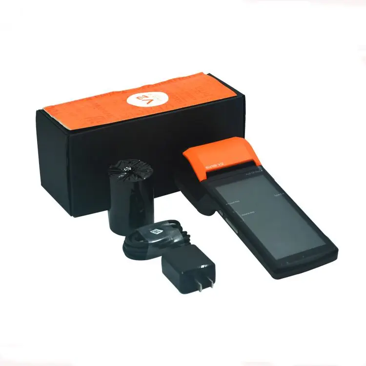 V2 all-in-one pos machine pos system for supermarket cashier machine