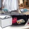12Pcs Clear Clothes Storage Bags Waterproof Versatile Plastic Blanket Storage Bag Space Saving Closet Storage Container for Home 3