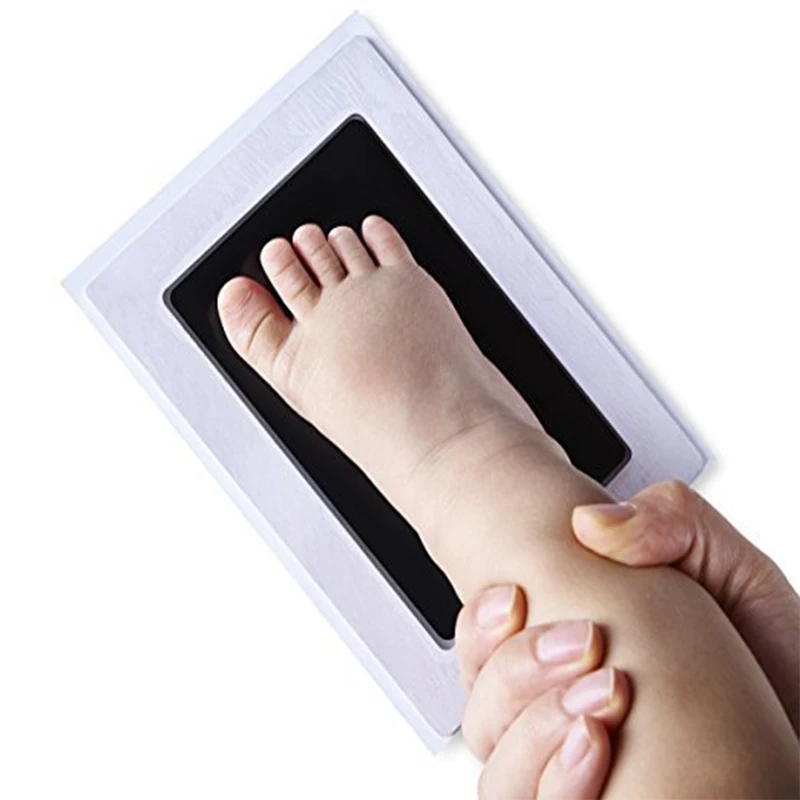 Newborn Baby Hand And Footprint Kit Ink Pads Photo Frame