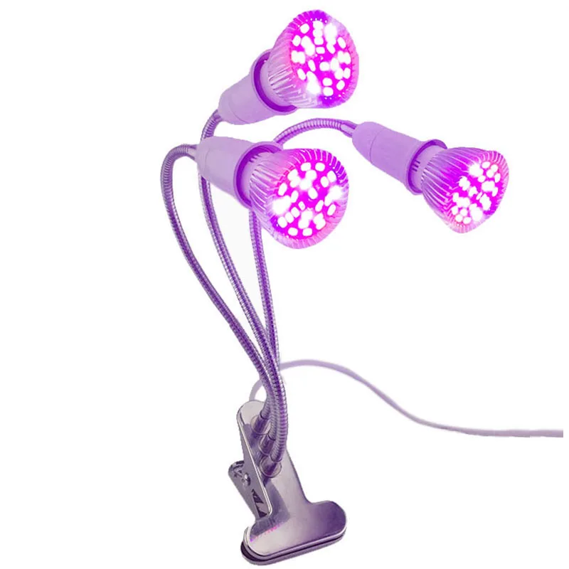 Description Picture 5 of item3 head led grow light UV IR Flower full spectrum plant lights indoor growing growbox cultivo plant lamp Hydroponics green house