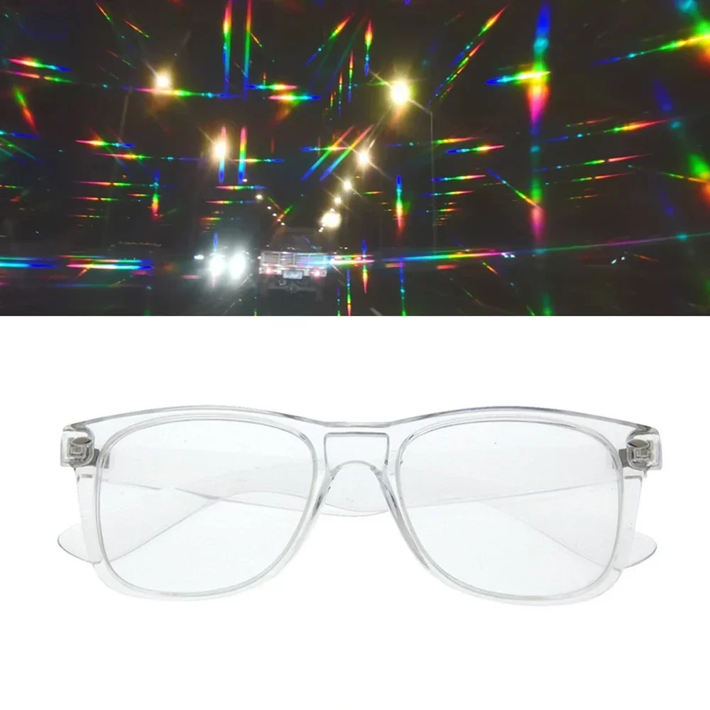 Xmyebipe] Gafas Rave 15cmx13,5cm Premium Starburst De Difracción Flip Para  Festivales Hombres Raves Lights