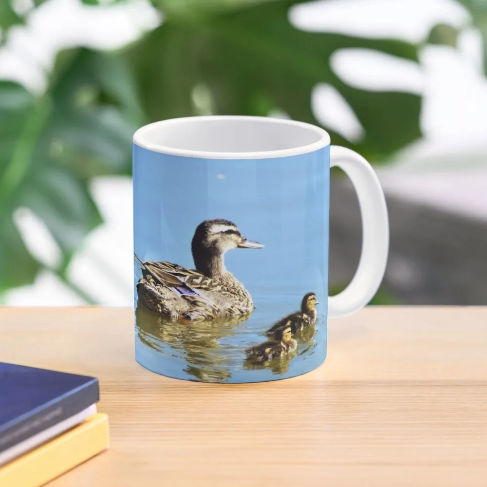 

Moma Mallard and her Baby Ducklings Coffee Mug Coffee Thermal Mug