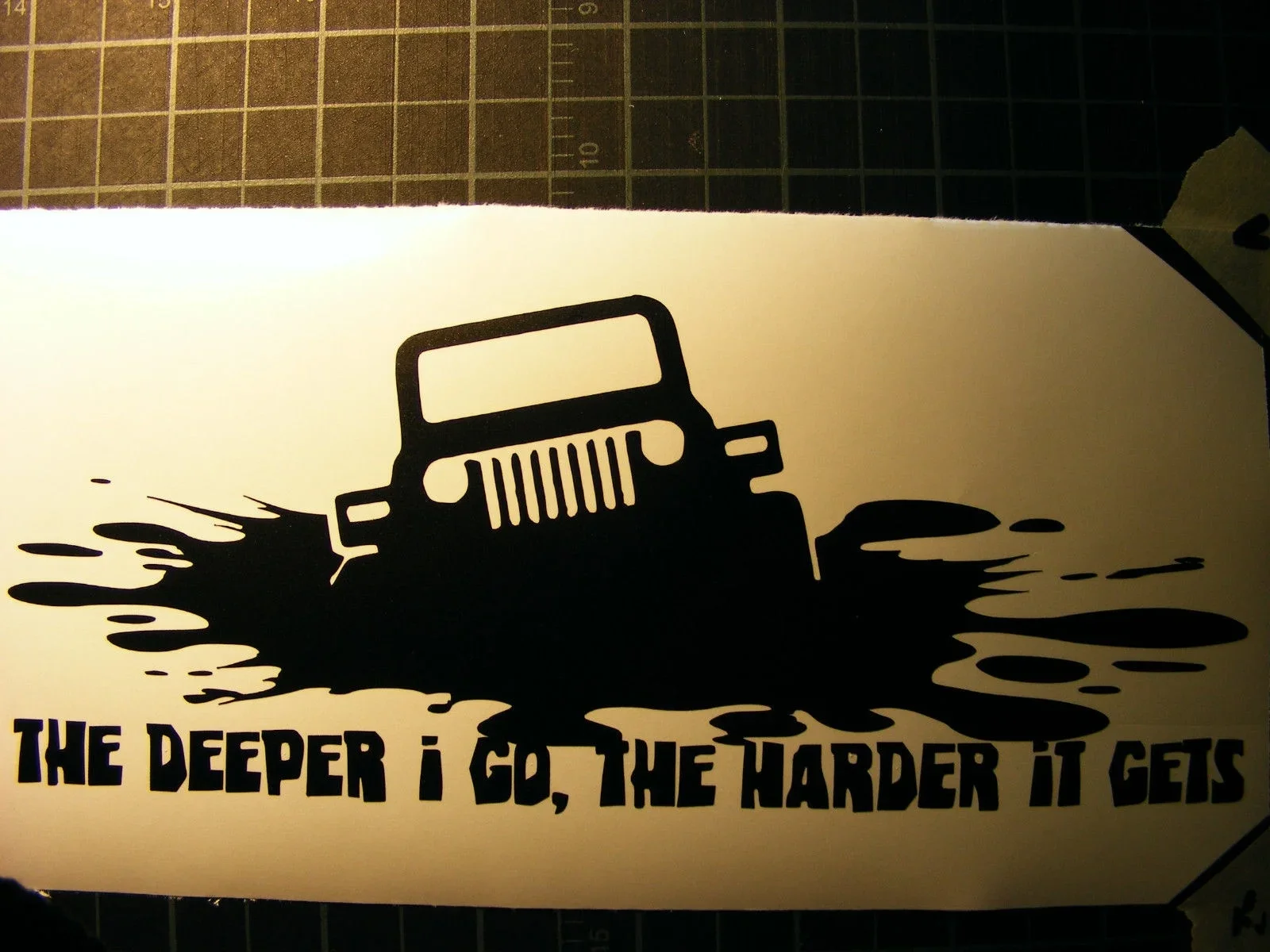 For Jeep Decal JK, TJ, CJ, XJ, LJ, WJ, ZJ, MK, KK, KL, WK, YJ, Vinyl Sticker