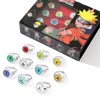 Naruto Akatsuki Rings Set 1