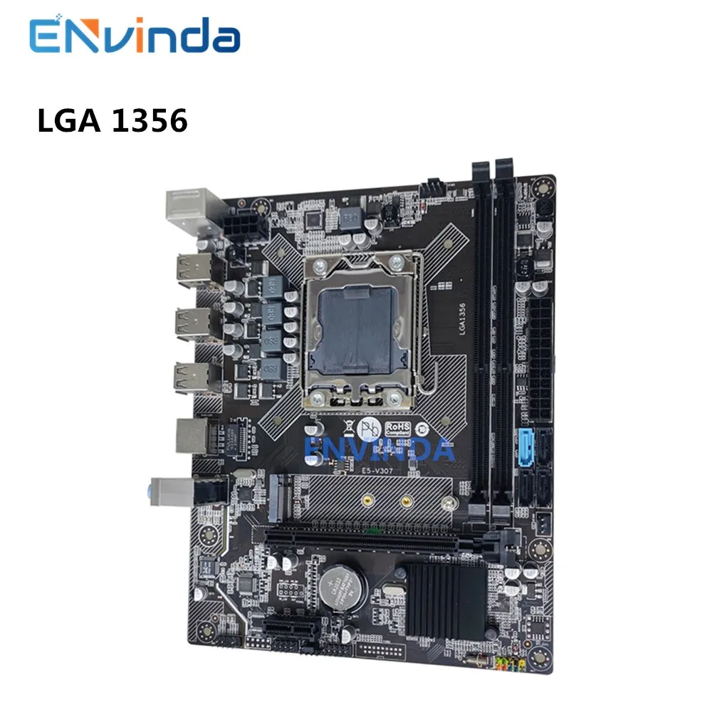 Placa-mãe Lga 1356 Suporte Processador Série e5 Reg Ecc Servidor Memória Ddr3 Ram e5 V307 M.2 Nvme X79 - Imagem 4