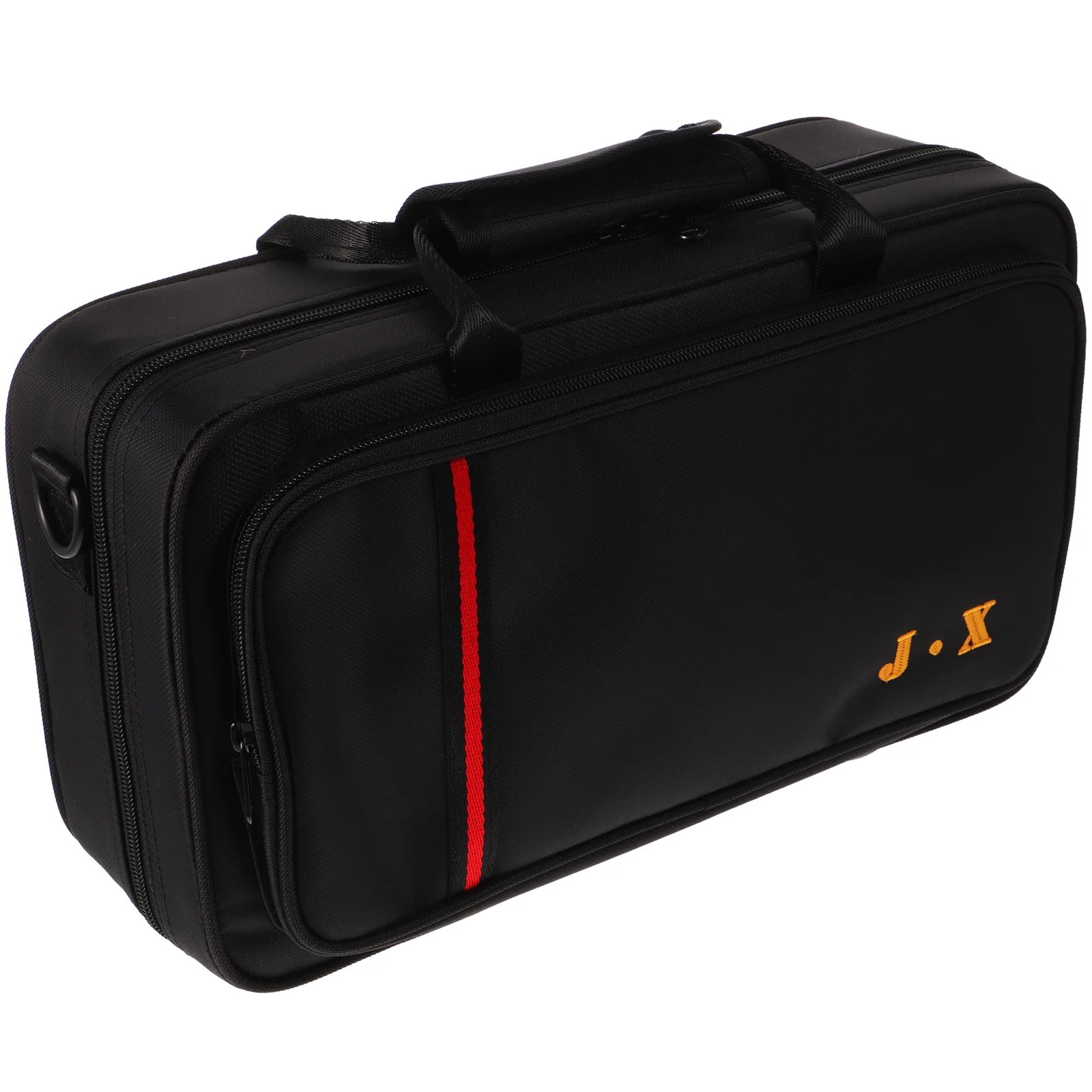 

Storage Bag Clarinet Backpack Man Backpacks for Men Pouch Case Pu Instrument Supplies