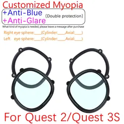 Enhanced Anti Blue Light Magnetic Myopia VR Lenses (Anti-Glare Anti-Blue)