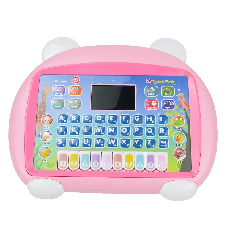 Children Learning Machine Toy Alphabet Math Music Animal Learning Tablet for Baby Age3+ Preschool Educational Aids Kids Computer 6