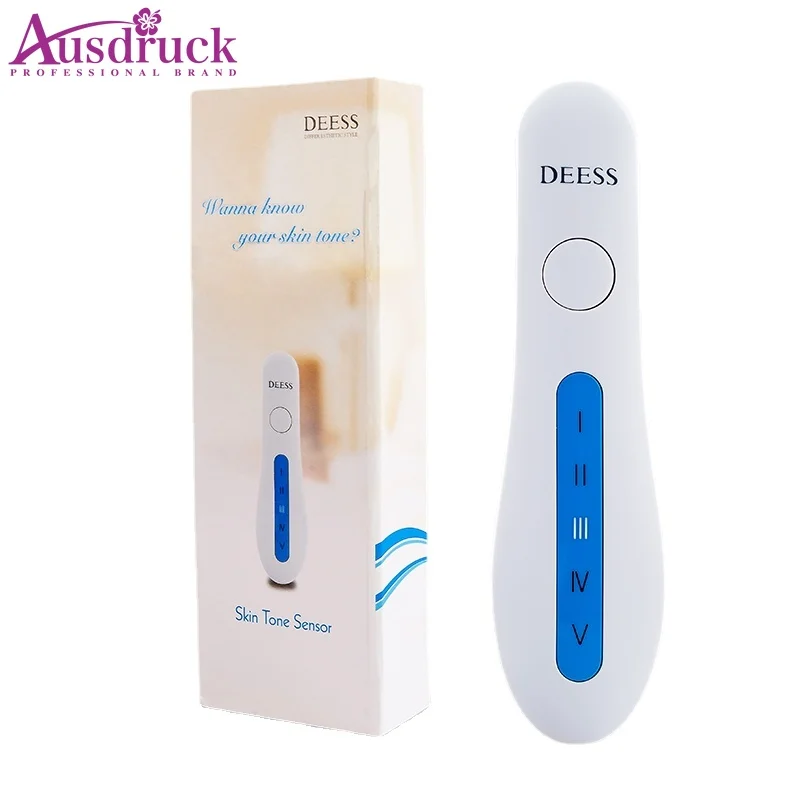 Mini Skin Color Tester by Fitzpatrick Taxonomy Accurate Skin Tone Type Test and Power Level Suggestion