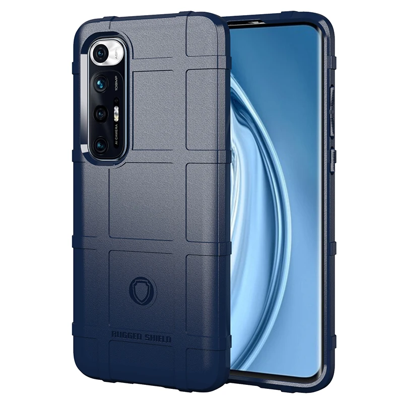 

Shield Silicone Case for Xiaomi Mi 10S Military Heavy Duty Protect Back Cover For xiaomi 10s Mi10s Matte Phone Cases