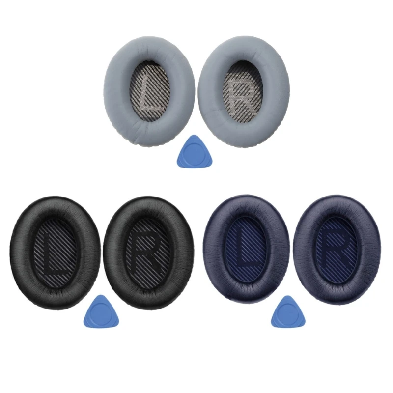 

Qualified Repairing Sponge Covers Earmuffs for QuietComfort QC35 QC35II Headphone Cover Isolate Noise Covers Drop Shipping