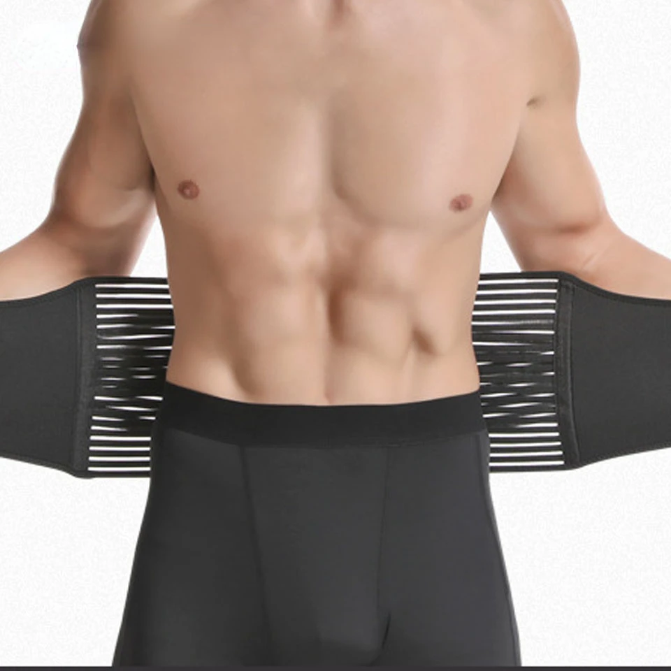 Back Brace for Lower Back Pain Relief with 6 spring, Back Support