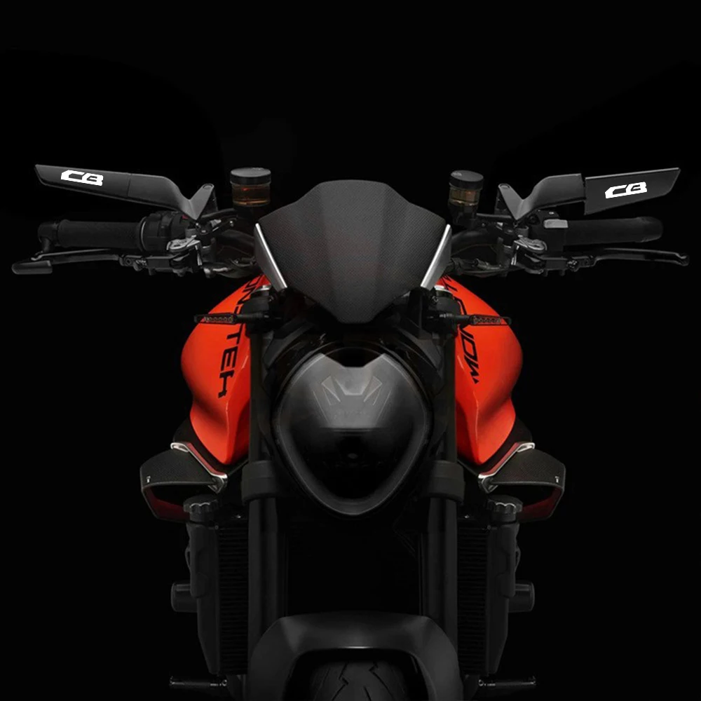 혼다 CB125F CB500 CB190r CB1300 CB1000 CB1000R CB500F CB300F CB599 CB600F용 오토바이 스텔스 윙렛 조절식 미러