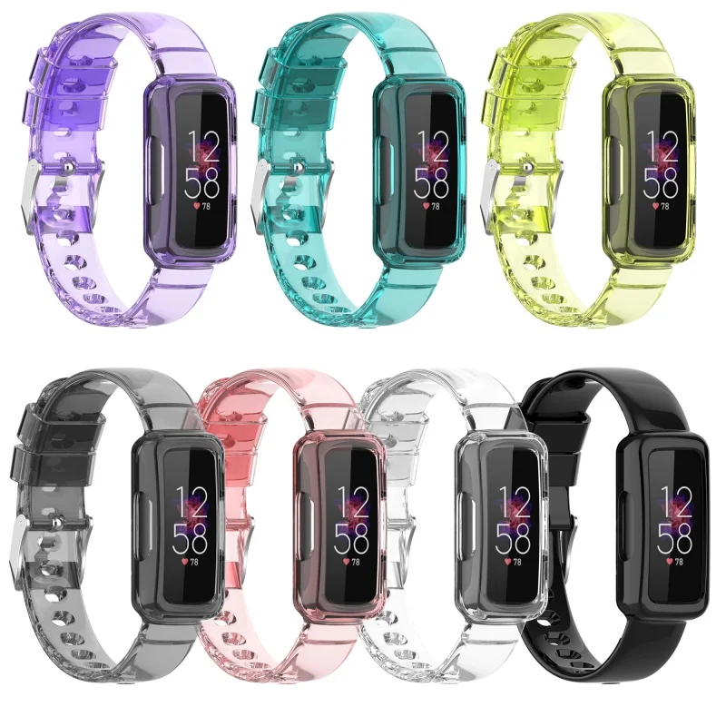 

Силиконовый ремешок для часов, прозрачный ремешок для часов Fitbit Inspire 3, ремешок для часов, Браслет для Fitbit Inspire3, спортивные сменные ремешки для часов