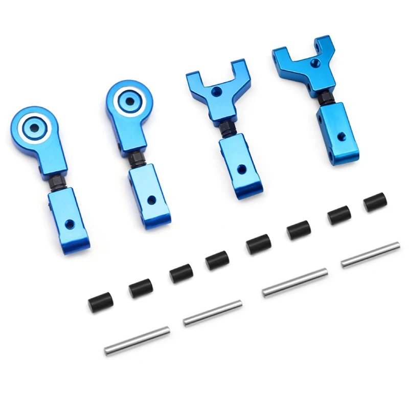 Per Il 1/10 Tamiya Tt02 Modificato Rc Drift Car Remote Control Cars Upgrade Accessori-Blue Arm