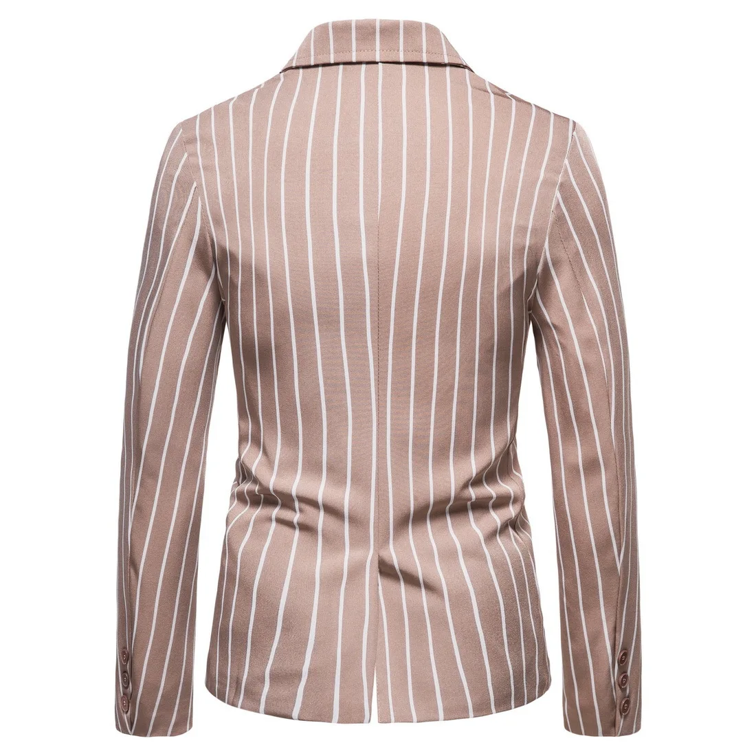 Happyjeffery Suits Blazers for Men Casual Two Button 3 Colours Stripes Mens Overcoat Blazer European Size Jacket Male Suit X73