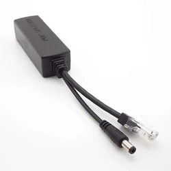 NEW 48V to 12V POE Splitter Connector Poe Power Adapter injector Switch for IP Camera Wifi Cable Wall US/EU Plug
