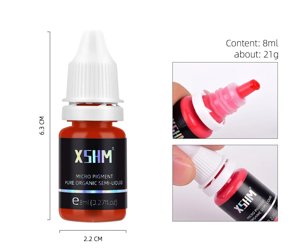 Eyebrow Tattoo Color Colorful Eyebrow Eye Lip 23 Color Embroidery Floating Sculpting Semi-permanent Makeup