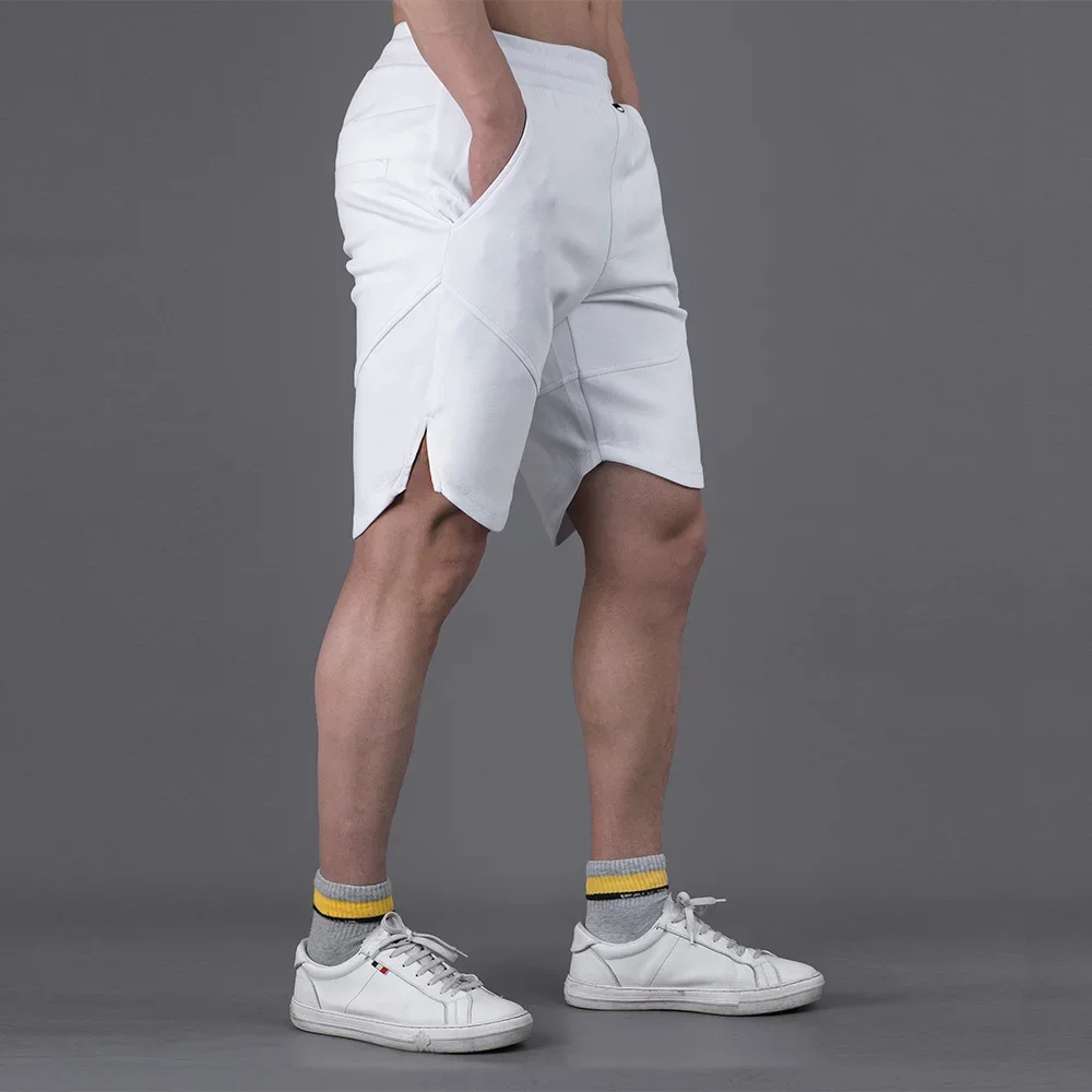 Men's Loose Fit Muscle Fitness Pants Running Training Breathable Casual Shorts Five Inches Cross-Border New Popular