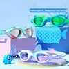 Swimming Goggles Anti-fog Small Frame Goggles Swimming Training Fish-shaped High-definition Waterproof Professional Equipment 2