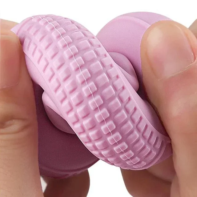 5-50kg Hand Grip Strengthener Hand Finger Exerciser Forearm Rings Hand Exerciser Silicone Squeezer Grippers for Finger Physical 4